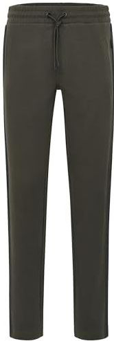 Sportbroeken - Olijf - 67% Katoen, 33% Polyester - Steekzakken, Recht