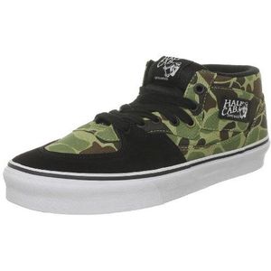 Vans Half Cab, uniseks - skateboardschoenen voor volwassenen, Groen Groen, 43 EU