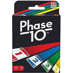 Mattel Games FPW38 - Phase 10 kaartspel, vanaf 7 jaar, Engelse versie
