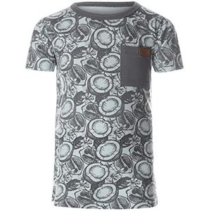 Koko Noko Jongens Lichtblauw Kokosnoot T-Shirt, lichtblauw, 86