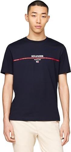 Tommy Hilfiger - T-shirt - Woestijn Hemel - Korte Mouwen - Ronde Hals