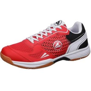 JAKO Unisex J-MS AD Zero indoor gymschoen, Fiery Red/Jet Black, 45 EU, Fiery Red Jet Black, 45 EU