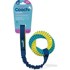 Coachi Tuggi Helix, Innovative Design, Lightweight, Tough, Safe & Fun, Stretchy Bungee Handle, Reward Training, Recall, Interrupting Biting & Chewing, Perfect For Agility. Suitable for Dogs & Puppies