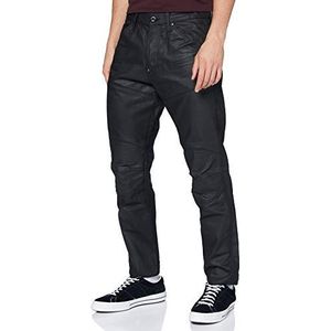 G-STAR RAW Heren 5620 3D Orignal Relaxed Tapered Merchant Jeans, Waxed Black Cobler C526-a946, 29W x 34L