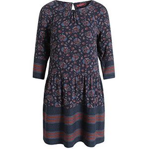 edc by ESPRIT dames blouses jurk met patroon, Midi