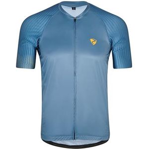 Ziener NEARO Fietsshirt voor heren, mountainbike, racefiets, ademend, sneldrogend, elastisch, korte mouwen, Cloudy Sky, maat 46