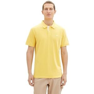 TOM TAILOR Poloshirt voor heren, 34663 - zonnig geel, M