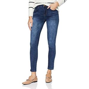 Democracy Vrouwen Ab Solution High Rise Ankle Jean, Blauw, 8