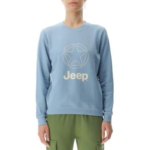 JEEP O102921-Q100 J Sweatshirt Dames Ronde Hals JEEP&Star Print Groot J23W Dames Mountain Spring XL