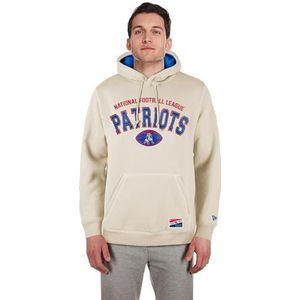 New England Patriots Unisex Nfl 3rd Down Hooded Pullover Classic Stone Official Team Kleur Hooded Sweatshirt