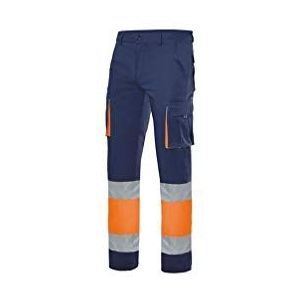 Velilla 103007 0/5 50 - Bicolor Bermuda Multipocket, maat 50, zwart