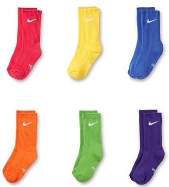 Nike - DF Performance Basic Crew - Sportsokken - Zwart - 6 Paar