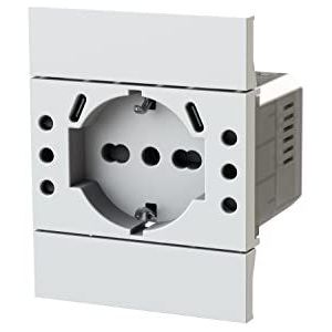 4Box - USB inbouwstopcontact P503 compatibel met Bticino® LivingNow™ wit