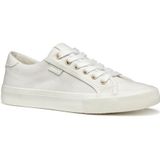 Geox - Emmeleny - Sneakers - Lichtgrijs - Stof en Synthetisch