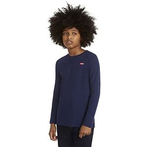 Levi's Kids Ls thermische top L/S T-stuk voor jongens, Naval Academy, 6-12 Maanden