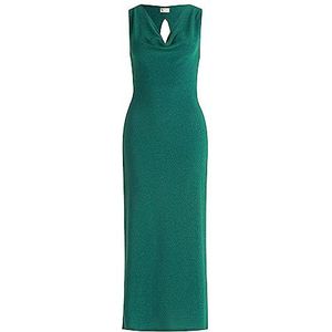 Vera Mont Bodycon-jurk voor dames met lurexdraad, donkergroen/groen, 40