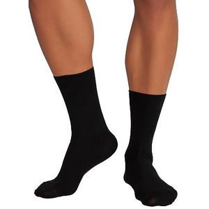 JP 1880 Heren grote maten grote maten Menswear L-8XL JP1880 sokken, 2-pack, zonder elastische band zwart 43+ 727178130-43+, zwart, 43-46 EU