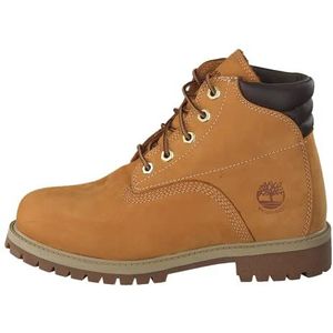 Timberland Unisex Kids Premium Fashion Boot, Wheat Nubuck, 26.5 EU