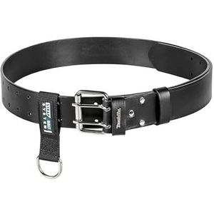Makita - E-15693 - Lederen Riem - Zwart - Metalen Logo