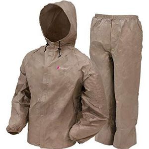 FROGG TOGGS Ultra-Lite2 Regenpak voor dames, waterdicht, ademend, beschermend, Kaki, XL