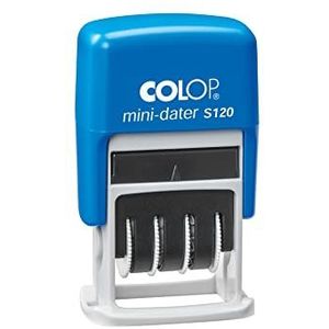 COLOP S120 Mini-Dater, drukkleur zwart, datum DUITS