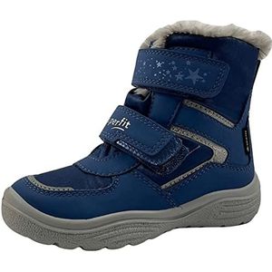 Superfit Meisjes Crystal warm gevoerde Gore-tex sneeuwlaarzen, Blauw lichtgrijs 8010, 27 EU