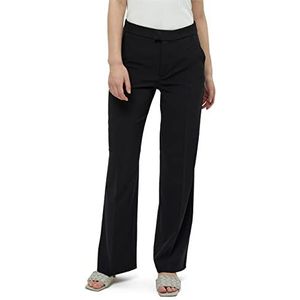 Peppercorn Diana Mid Waisted Cropped Pant | Zwarte Broek Dames | Lente Broek Voor Vrouwen UK | Maat 14