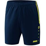 JAKO, Training & Fitness - Kinderen Shorts, Competition 2.0, marine/neongeel, 128, 6218