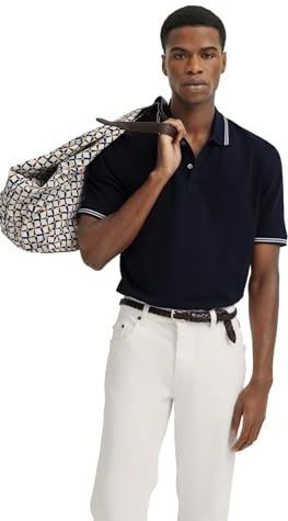 Poloshirt - Effen - Katoen - Kwartmouw - Normale Pasvorm