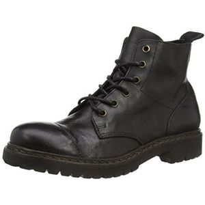 SELECTED FEMME Sfbetty Combat Boots voor dames, zwart, 41 EU