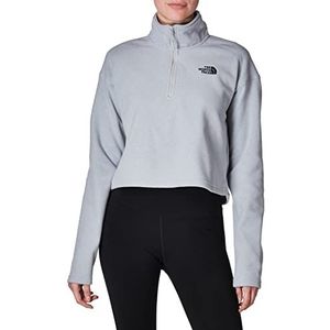 THE NORTH FACE Glacier Cropped Sweatshirt Fuschia Pink XS