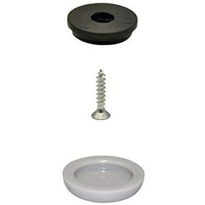 WAGNER QuickClick® Meubelglijders omkeerbaar wolvilt kunststof - SILENCER - set van 4 om in
