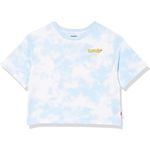 Levi's Meisje Lvg hoge taille jordi tee 4ed486 tuniek shirt, Plein Air Tie Dye, 14 jaar