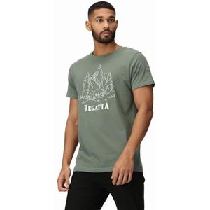 Regatta Mens Cline VII donker bos groene berg M