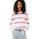 Tommy Jeans - Essential - Trui - Navy - Geribbelde Kraag - Lange Mouw