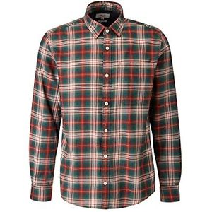 s.Oliver heren overhemd, oranje, S