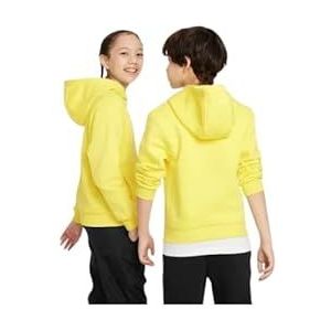 Nike FD3000-731 K NSW Club FLC HDY LBR Sweatshirt Unisex Opti Yellow/White Maat S