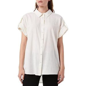 bugatti Dames W6071-45134 blouse, ecru-20, zandaard, ecru-20