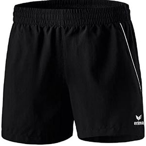 Erima - Dames Short - Korte Broek - Zwart - Microvezel - Elastische Tailleband