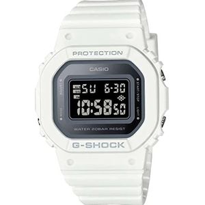 Casio Vrouwen Digitale Quartz Horloge met Plastic Band GMD-S5600-7ER, Wit, GMD-S5600-7ER-AMZUK