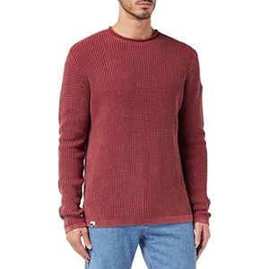 Pepe Jeans Steven heren breisel met lange mouwen, Rood (rood verbrand), XS