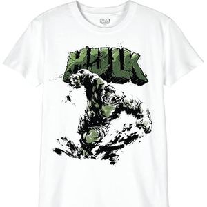 Marvel BOHULKCTS041 T-shirt, wit, 10 jaar, Wit, 10 Jaar