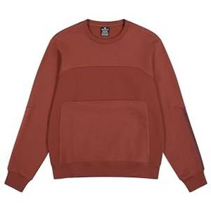 Champion Legacy C-Tech (220392) - Soft Compact Poly Fleece Crewneck Sweatshirt, Chocolade (Hch), M Heren, Chocolade (Hch), M