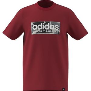 adidas - Camo Linear Graphic - T-shirt - Kinder