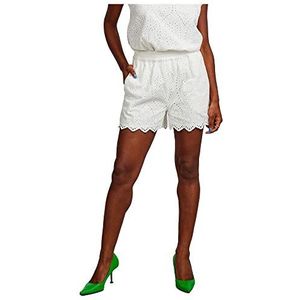 YAS Yasholi Hw S. Noos Shorts voor dames, Star White, XL