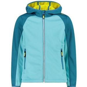 CMP - Kid G Jacket Fix Hood, Girl, Acqua, 116