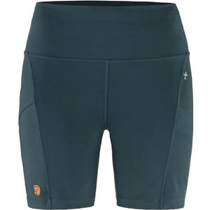 Fjallraven 14200146-570 Abisko 6"" Short Tights W Shorts Dames Mountain Blue Maat XXS