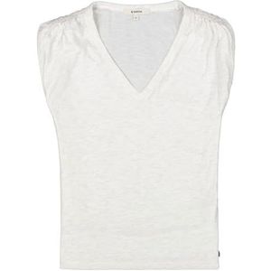 GARCIA DE LA CRUZ T-shirt met korte mouwen voor dames, off-white, M
