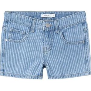 NAME IT Nkfrose Reg DNM Shorts 9712-Be J, blauw, 134 cm