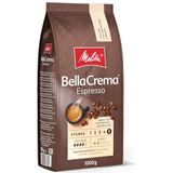 Melitta BellaCrema Espresso hele koffiebonen, 1 kg, ongemalen, koffiebonen voor volautomatische koffiemachines, krachtig roosteren, geroosterd in Duitsland, dikte 5